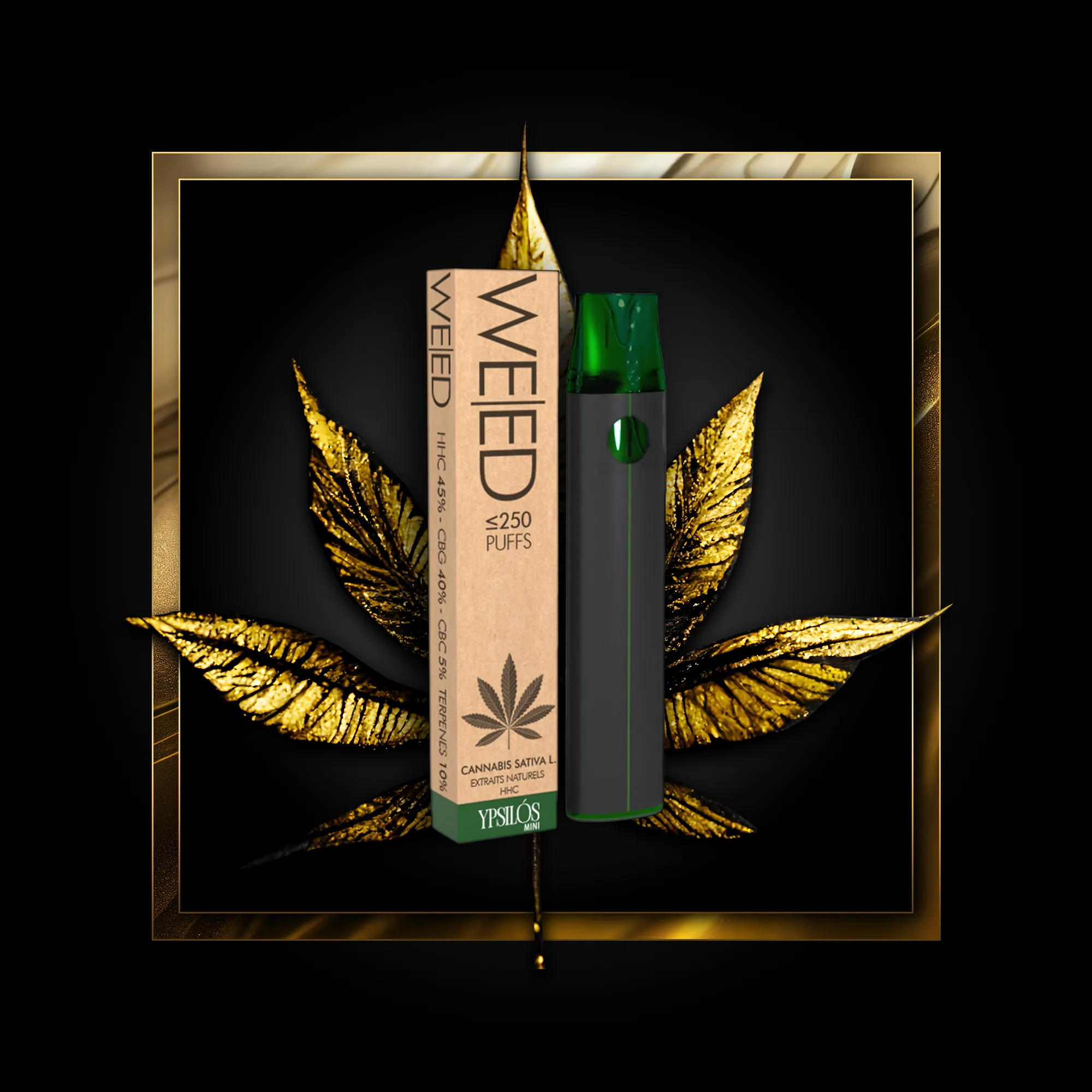 Weed (monouso) 250 spruzzi - 0,50 ml. HHC