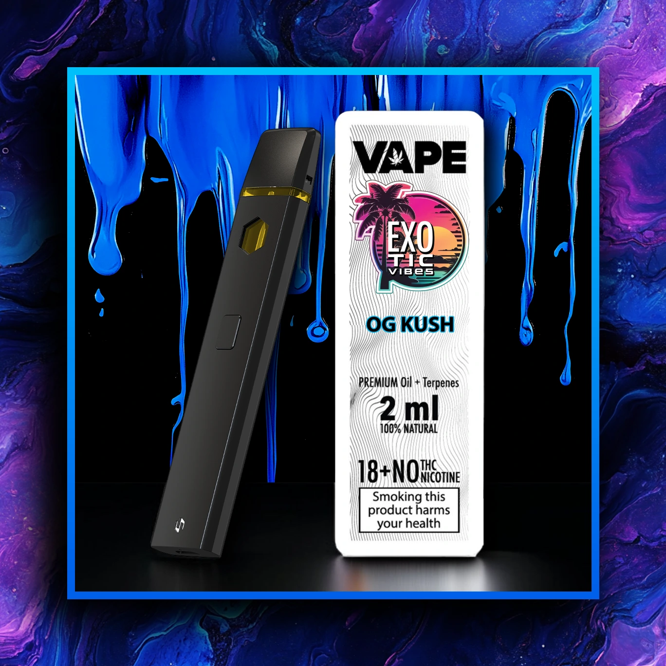 OG Kush HHC Vape premium - varietà - 2.00 ml. HHC vape