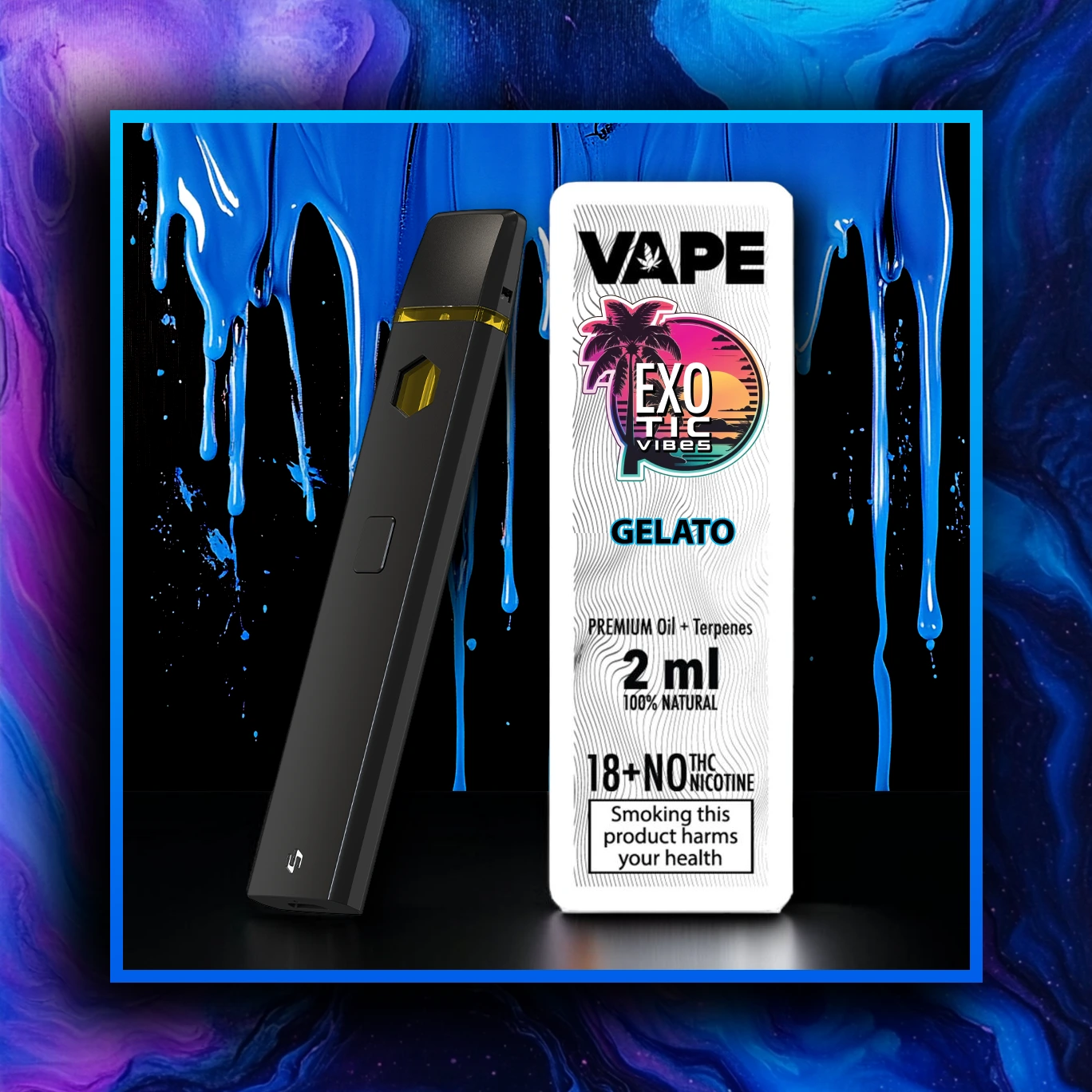 Gelato H4CBD 2.0 - varietà - 2.00 ml. H4CBD vape