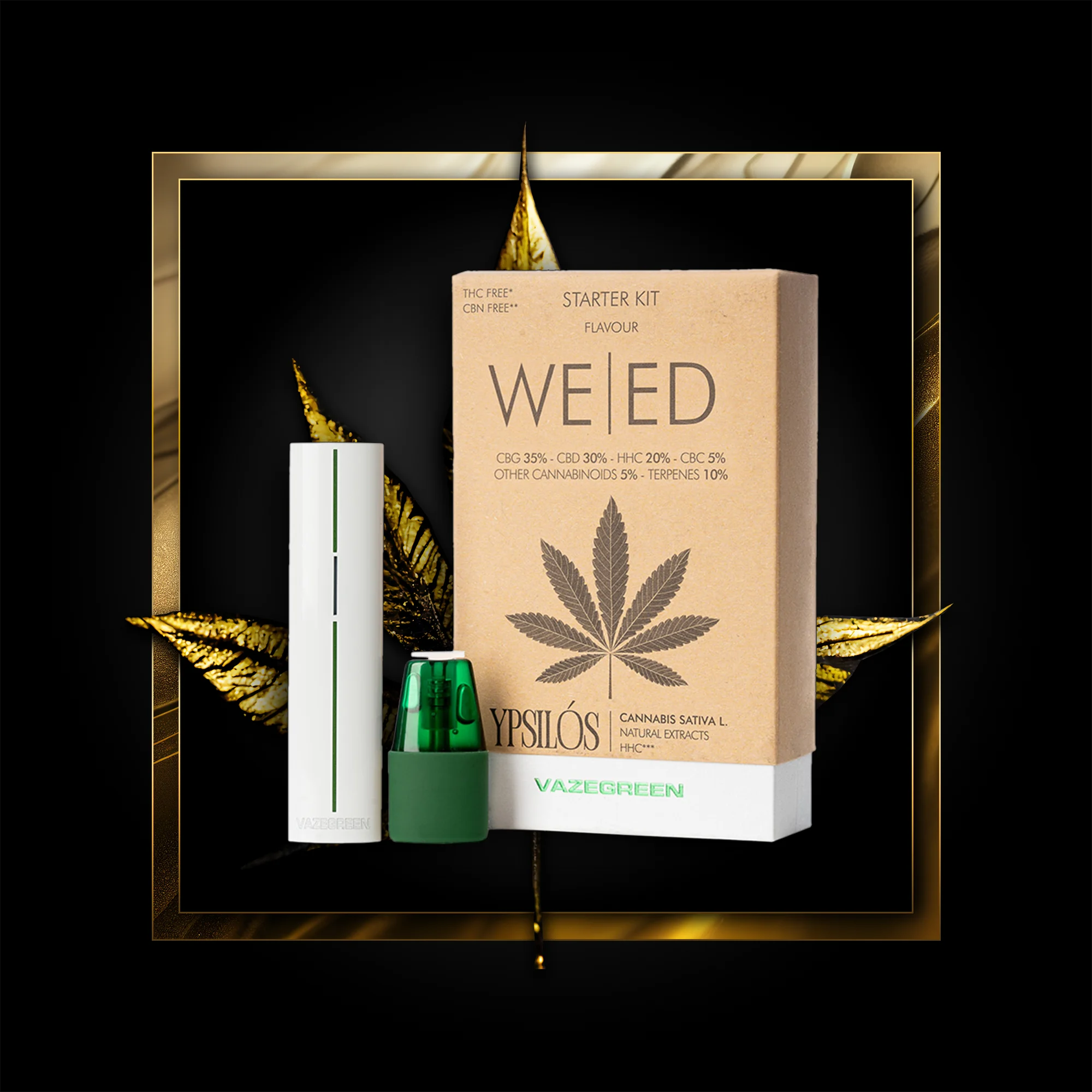 Weed Pen (kit iniziale) 500 spruzzi - 1,00 ml. HHC